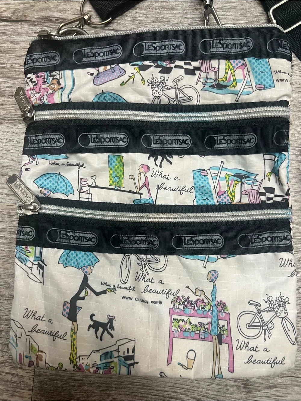 Lesportsac fun crossbody